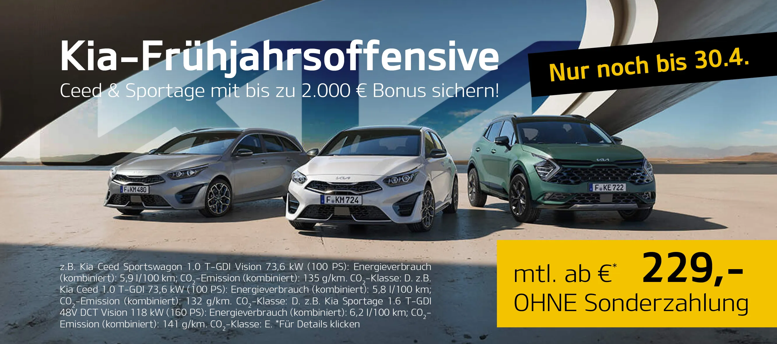 Kia Frühjahrsoffensive
