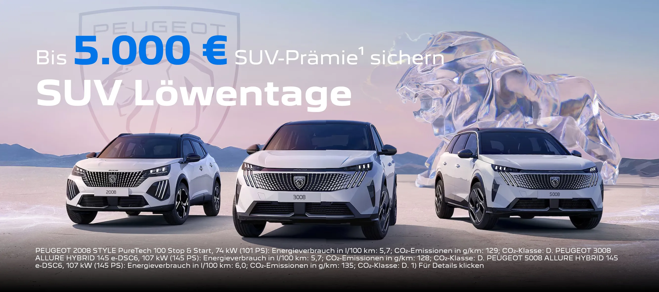 Peugeot SUV Praemie