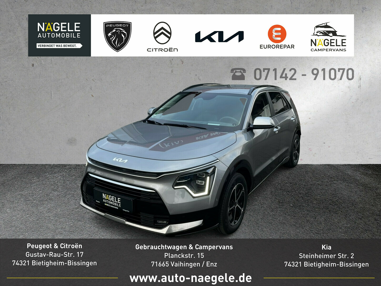 Niro 1.6 Hybrid Spirit|Tech.|Relax|Navi|Led|Aut.