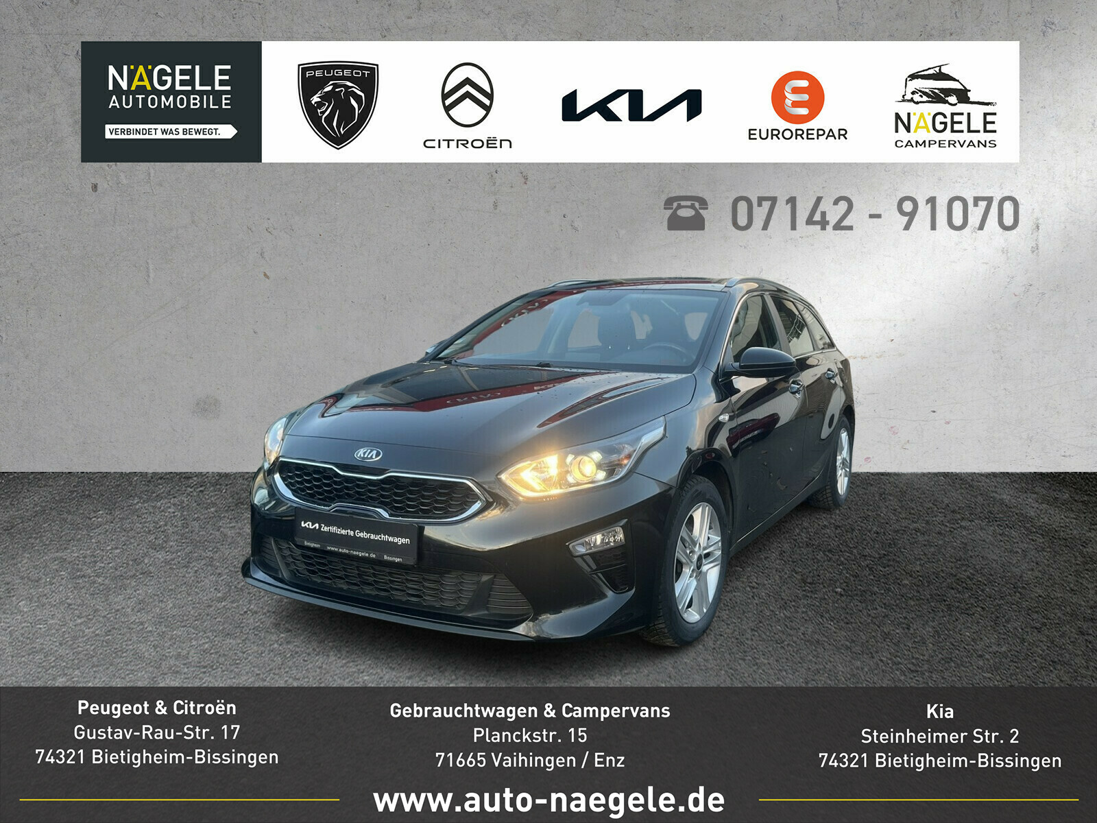 Ceed Sportswagon 1.4 TGDI Vision|Navi|SZH|Kamera