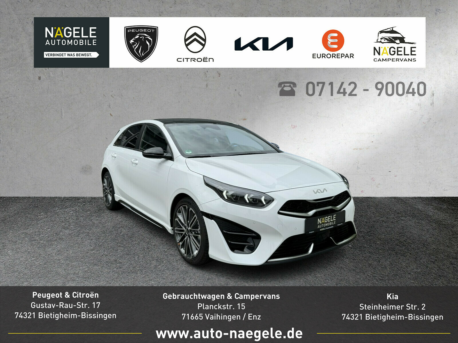 Ceed 1.5 Automatik T-GDI GT-Line|Leder|Navi|Tech