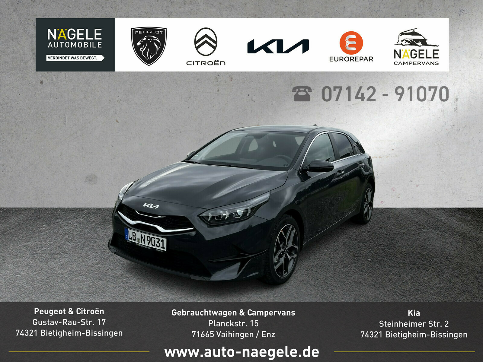 Ceed 1.5 T-GDI GT-Line Automatik| LED|Totwinkel