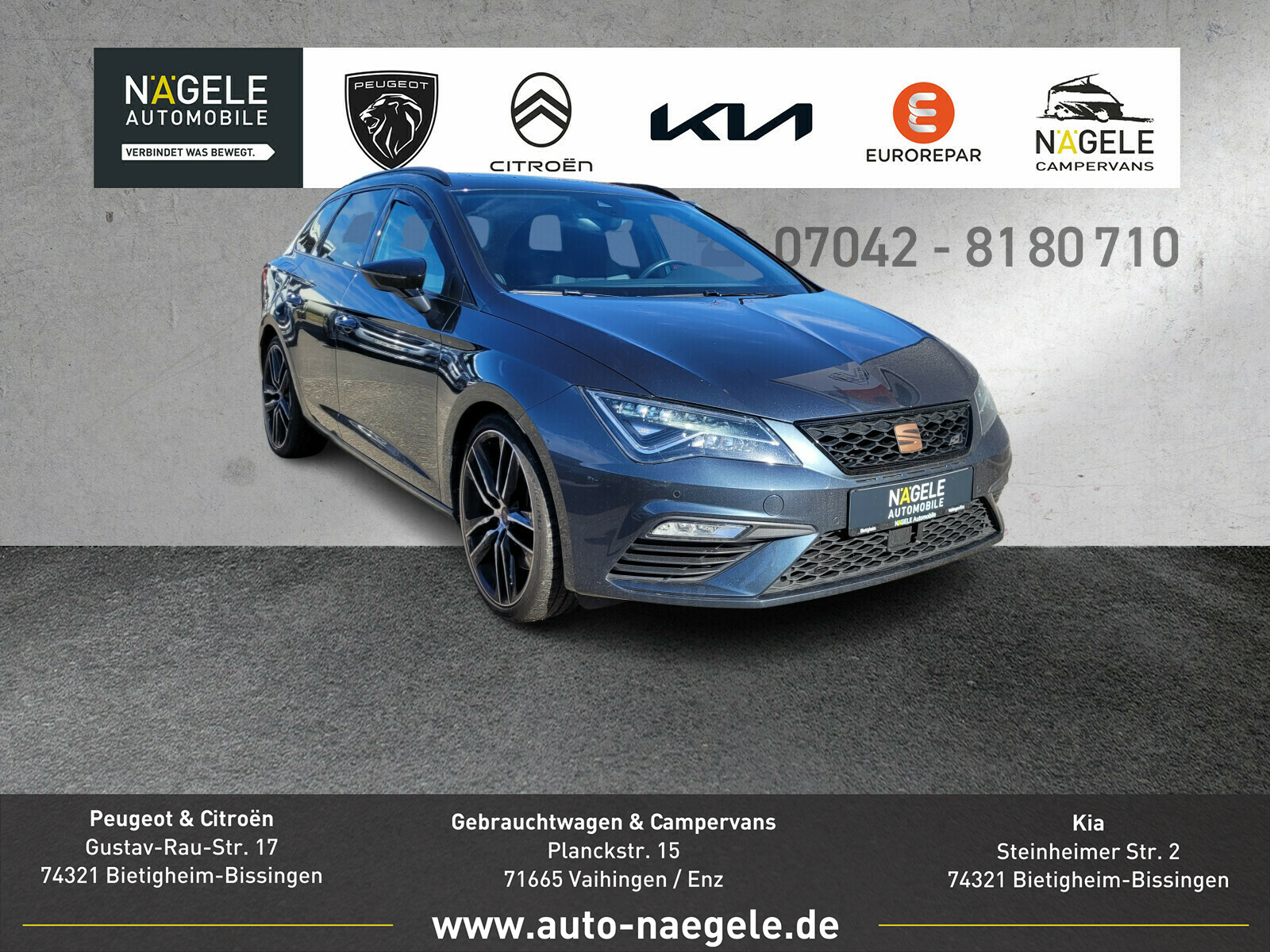 Leon ST 2.0 TSI Cupra 4Drive|Navi|LED|Panorama