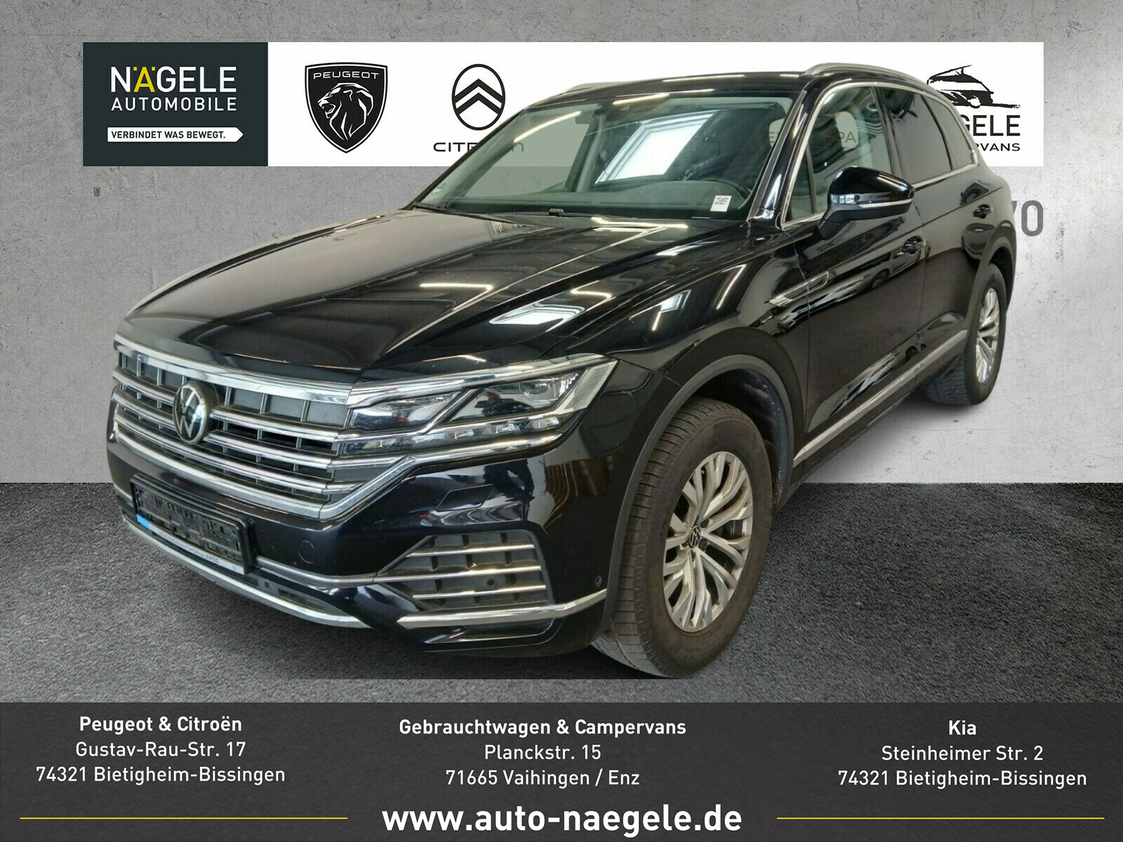Touareg 3.0TDI V6 4M Elegance|Navi+ACC+Leder+AHK