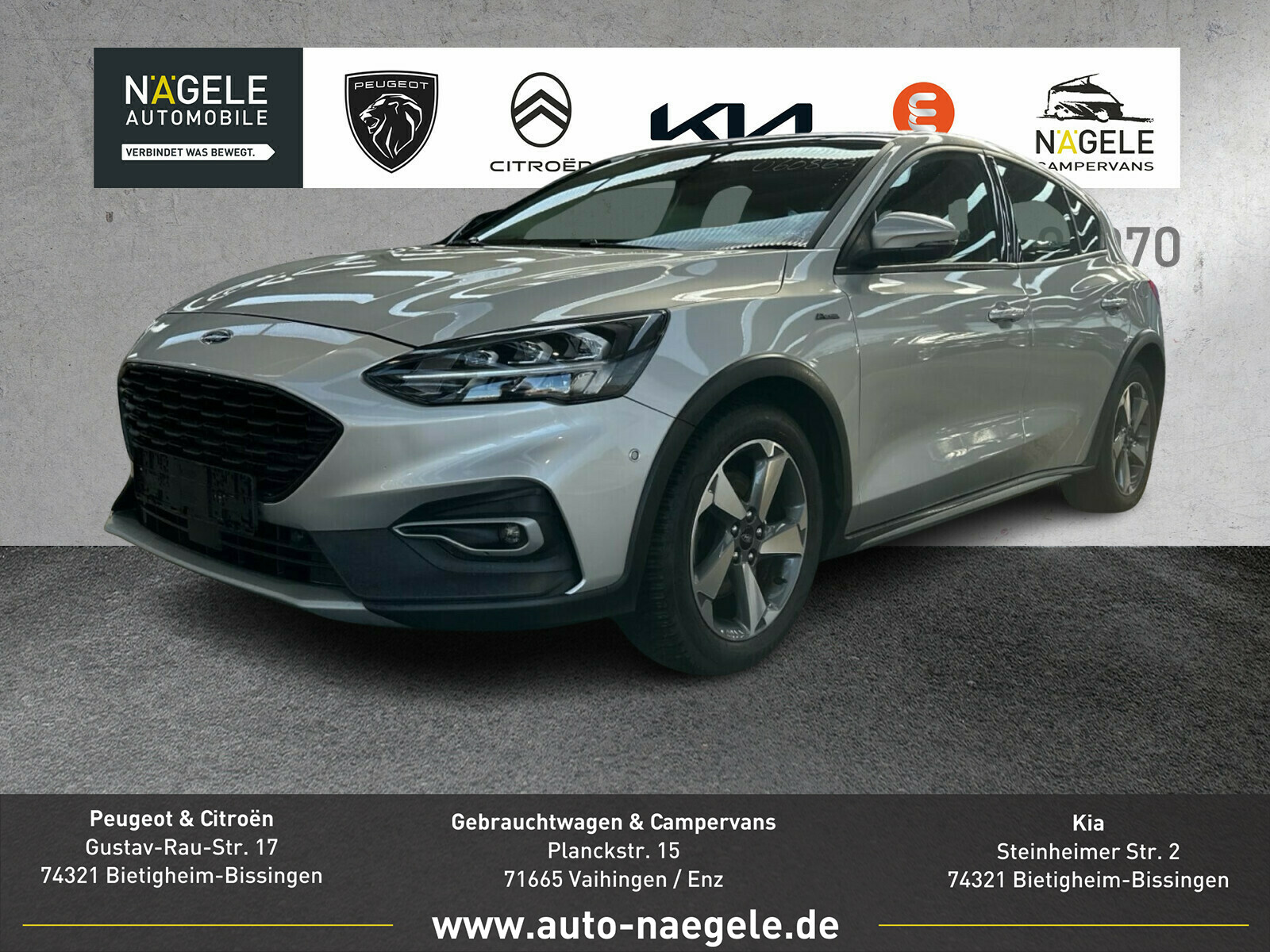 Focus 1.5B Titanium|Navi+LED+Pano+AHK+Standheiz.