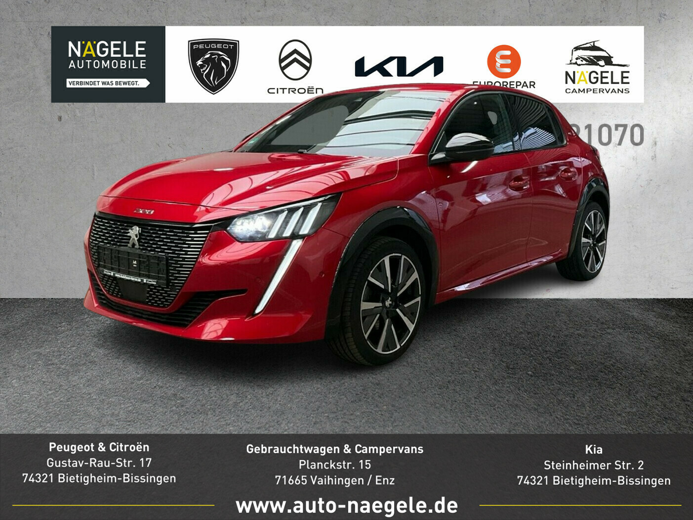 208 1.2 PureTech GT|Navi+LED+RFK Navi/Klima/LED
