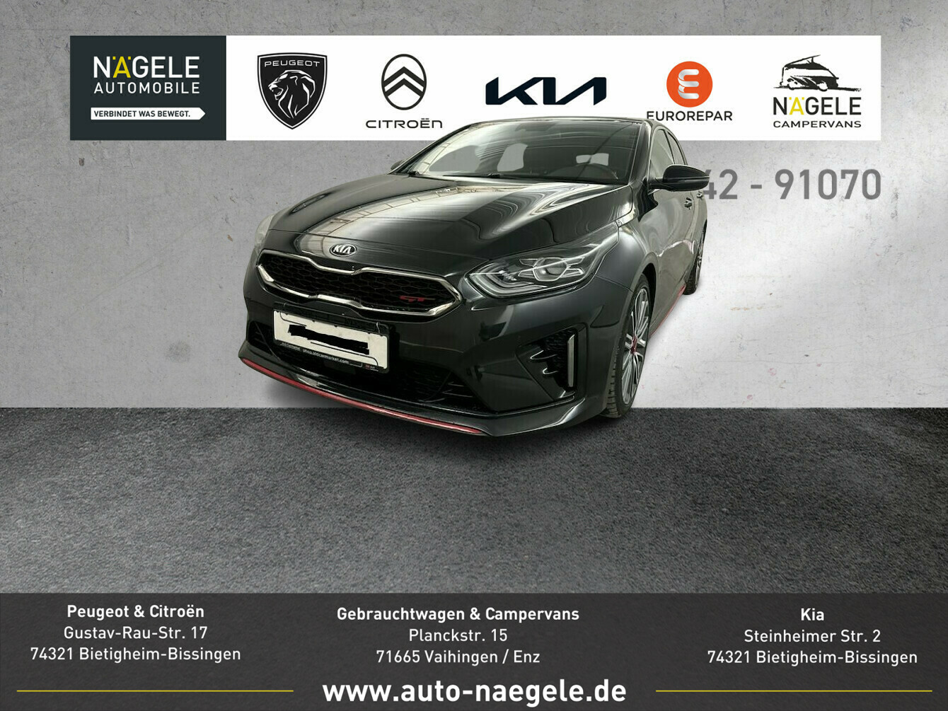 Proceed GT 1.6 T-GDI|Navi+LED+Leder+Panorama+AHK