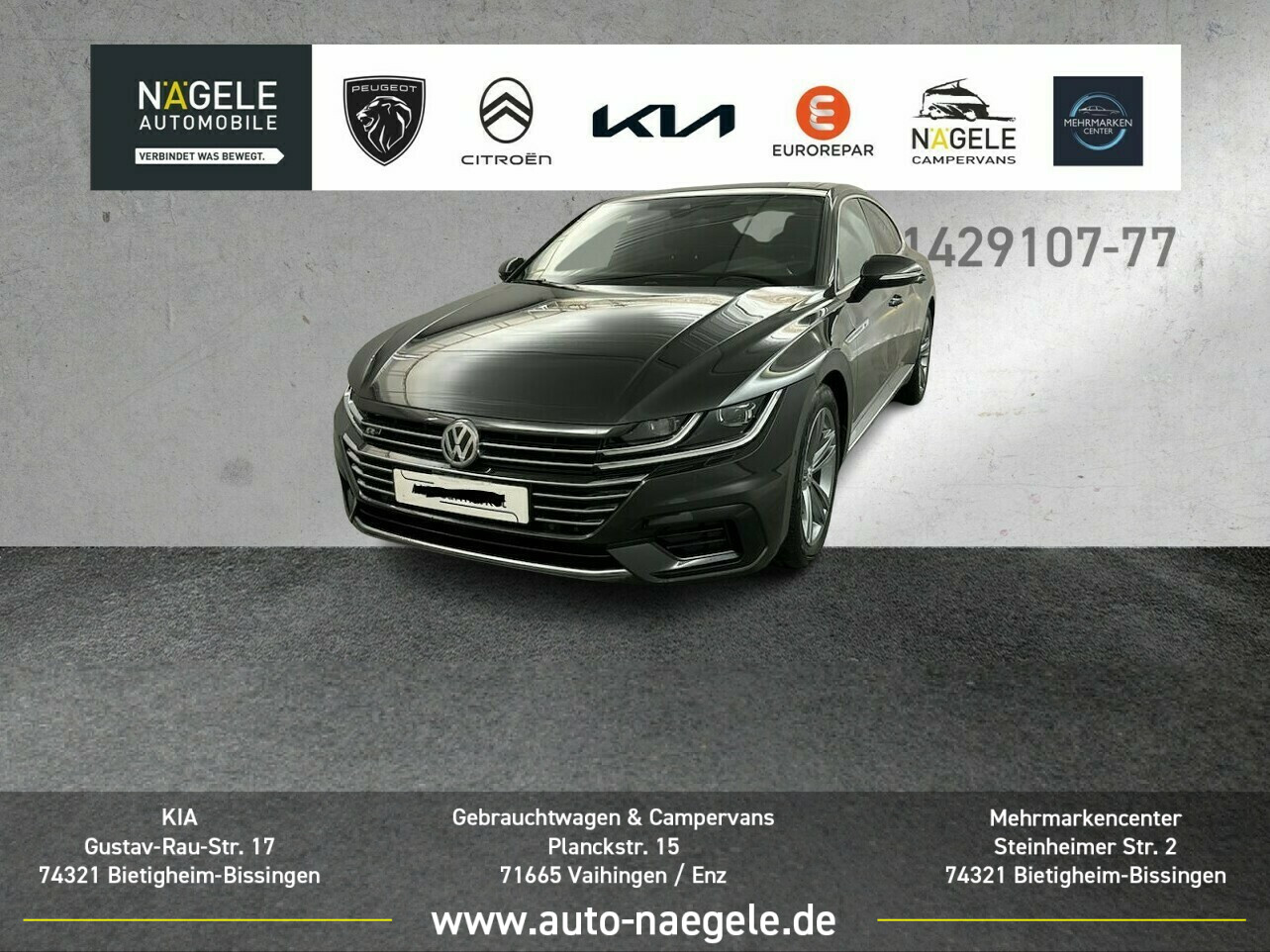 Arteon 2.0 TSI R-Line|ACC+Navi+Panorama+Keyless