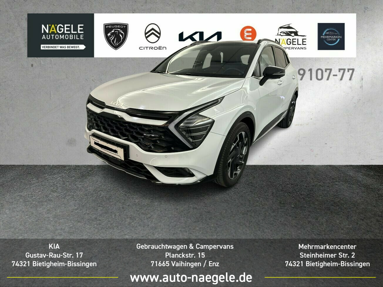 Sportage 1.6 T-GDI GT-Line|ACC+Navi+Pano+Leder