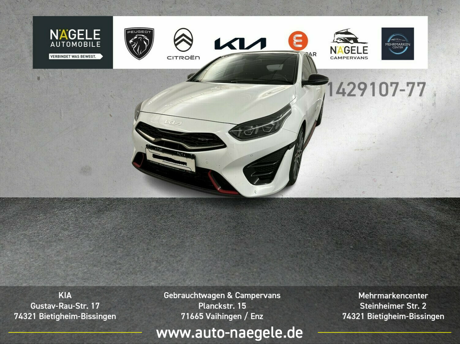 Proceed GT 1.6 T-GDI|Navi+LED+Leder+ACC+Panorama