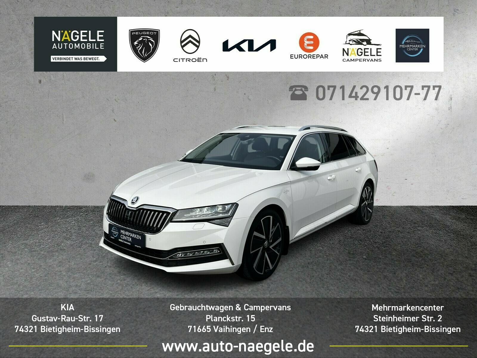 Superb Combi 2.0 TDI L&K 4x4+ACC+Standheiz. LED