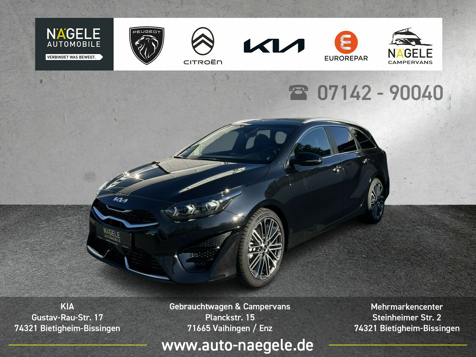 Ceed SW 1.5 T-GDI GT-Line+Leder+Tech+ACC+Led LED