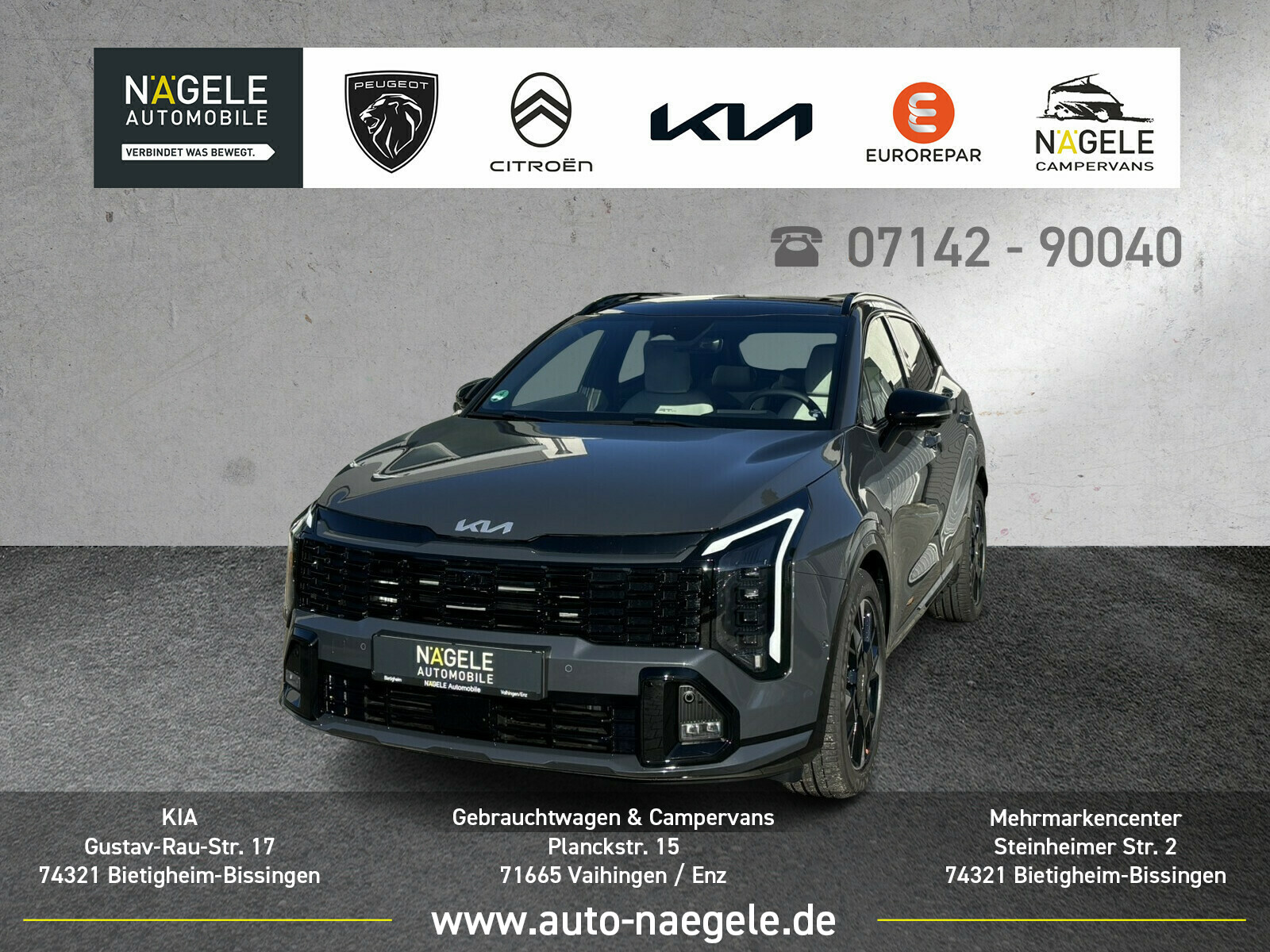 Sportage 1.6 TGDI AT GT-Line 4WD+Pano+360Kamera