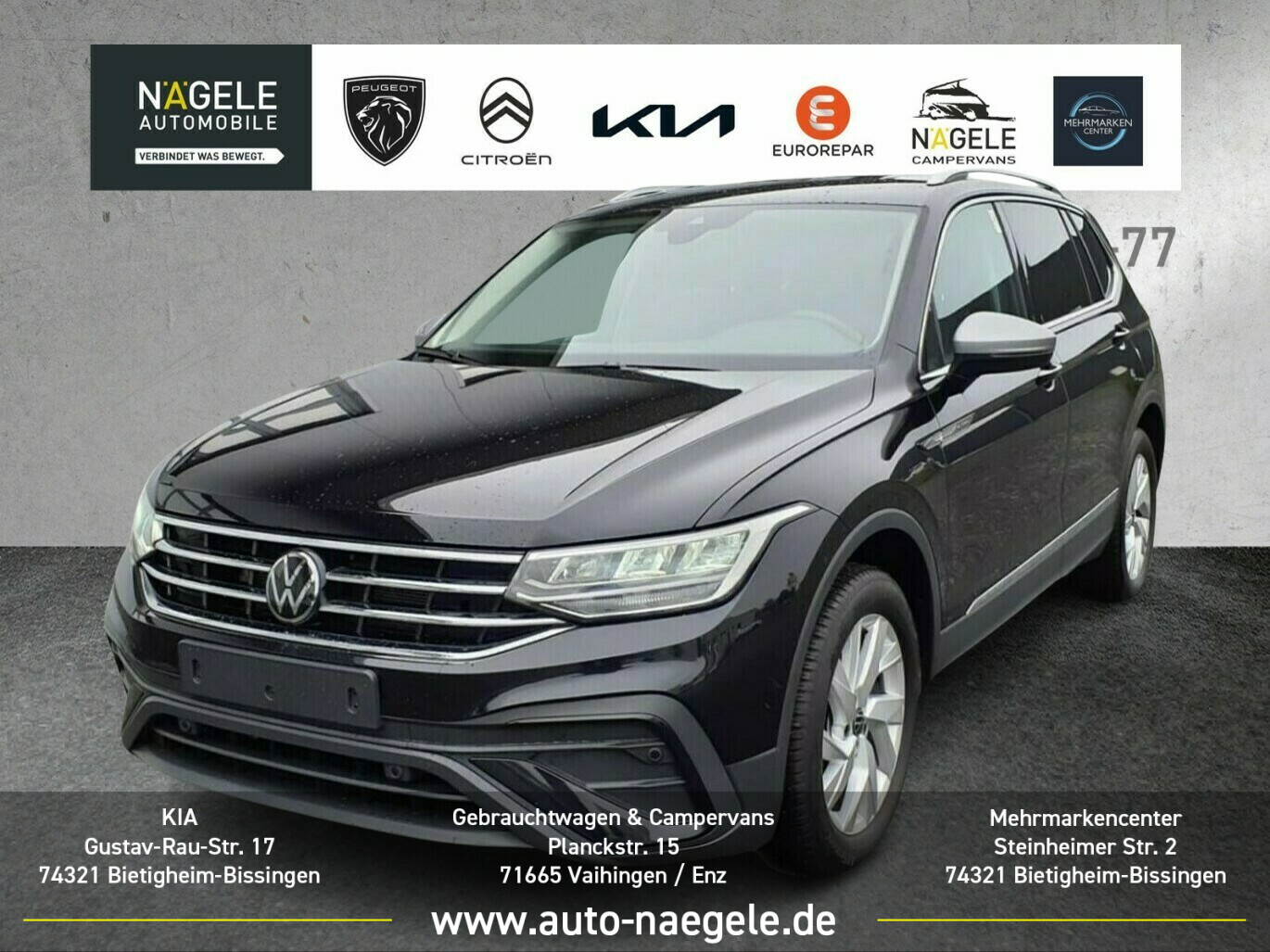 Tiguan Allspace 2.0 TDI Life|NAV+ACC+AHK+7Sitzer