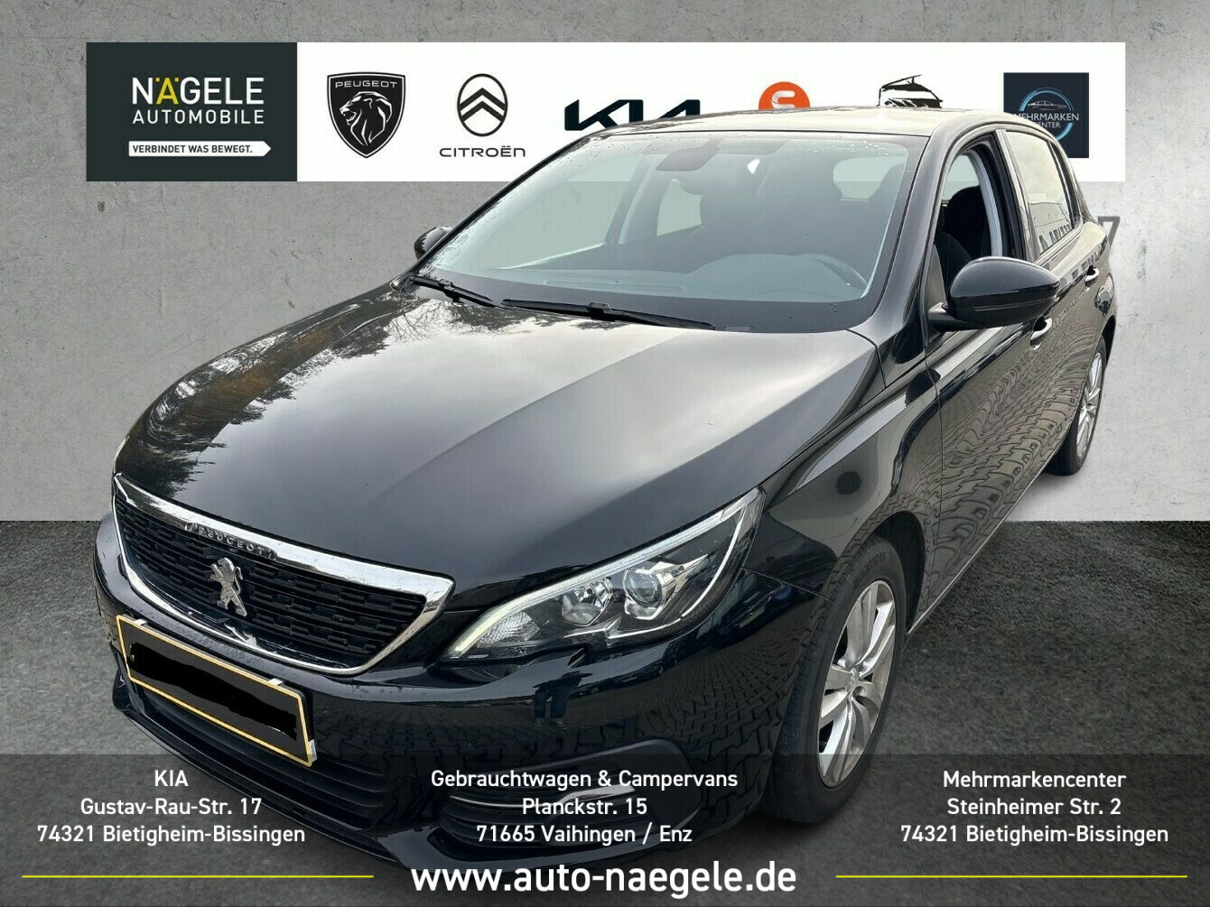 308 1.2 PureTech 130 Active|NAVI+SHZ+TEMPOMAT BC