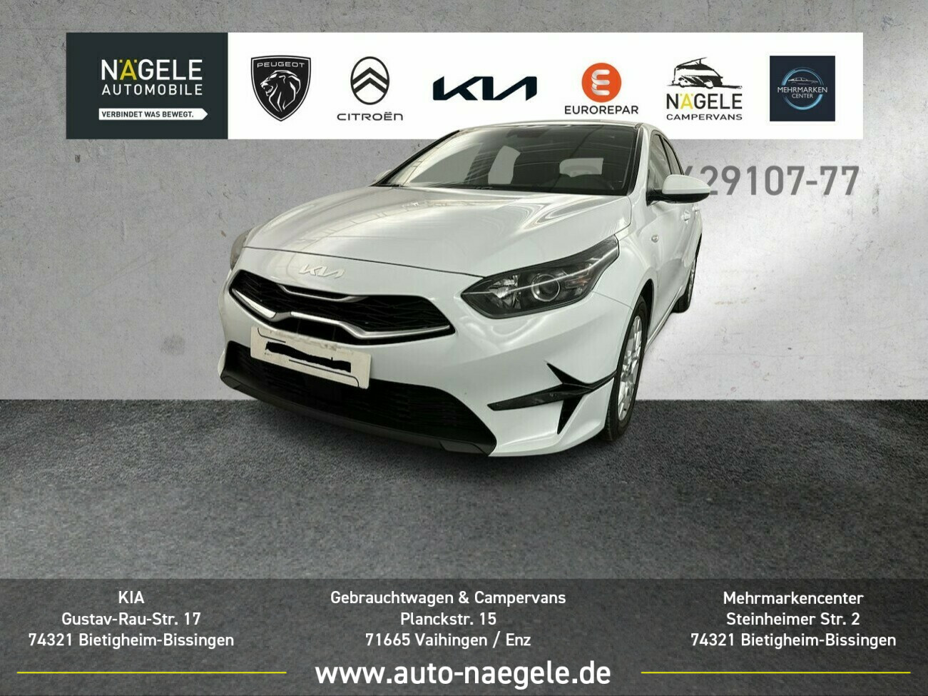 Ceed 1.5 T-GDI Vision Autom|NAVI+ACC+SHZ+CARPLAY