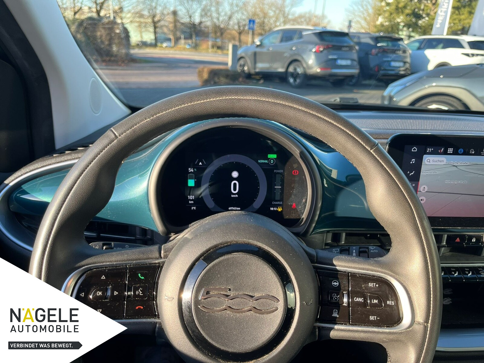 500e Icon 42 kWh 93% SOH|ACC+NAVI+SHZ+TOTWINKEL