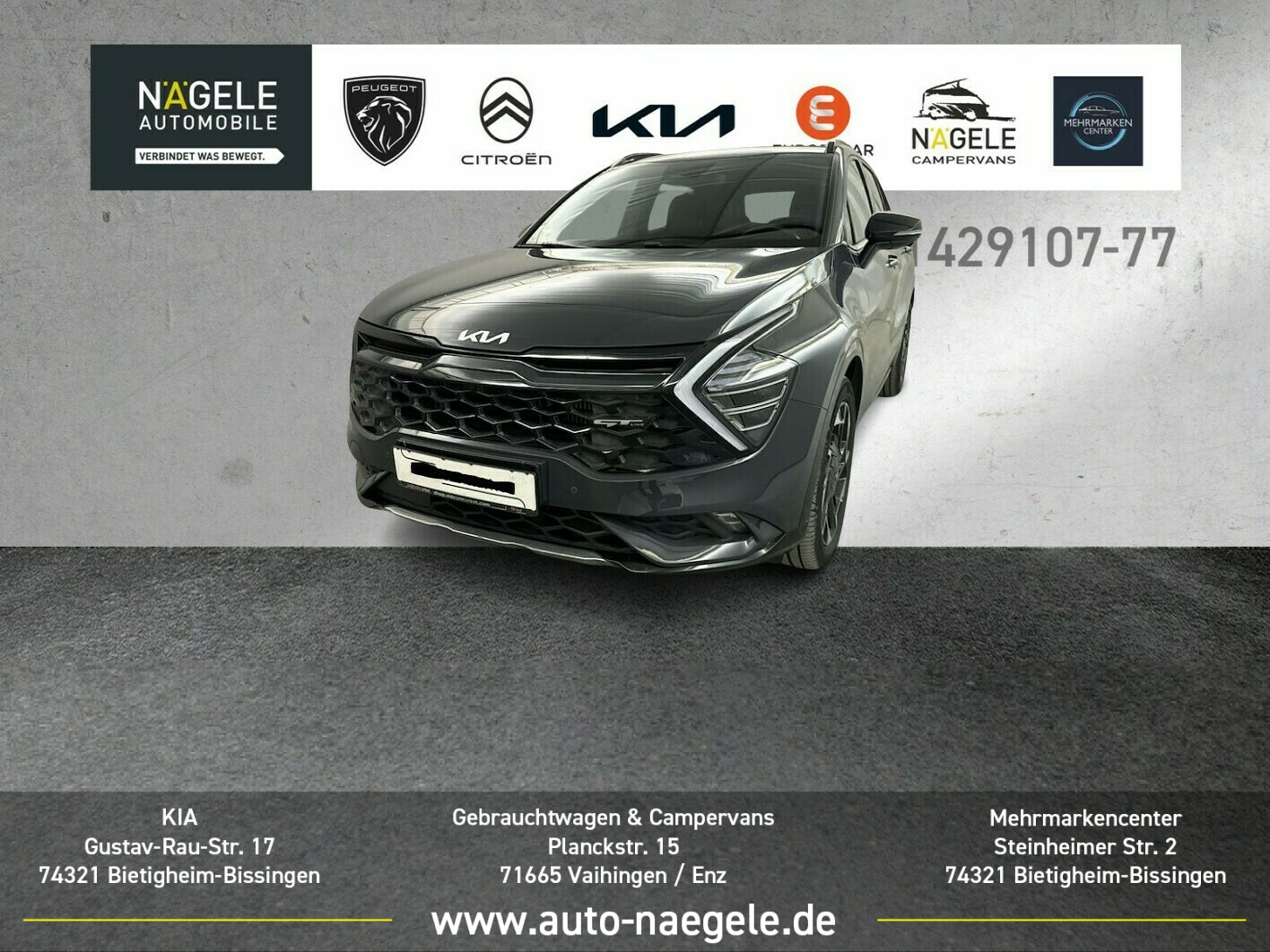 Sportage 1.6 T-GDI PHEV GT-Line 4WD|NAV+ACC+360°