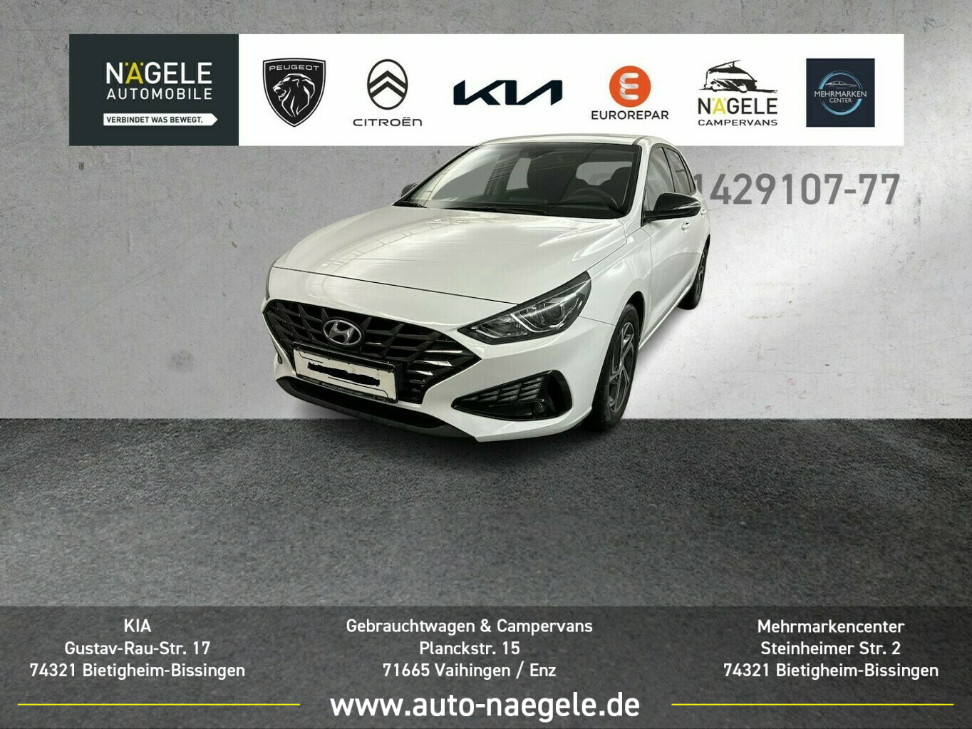 i30 1.0 T-GDI Autom. Ed. 30|SHZ+CARPLAY+TEMPOMAT