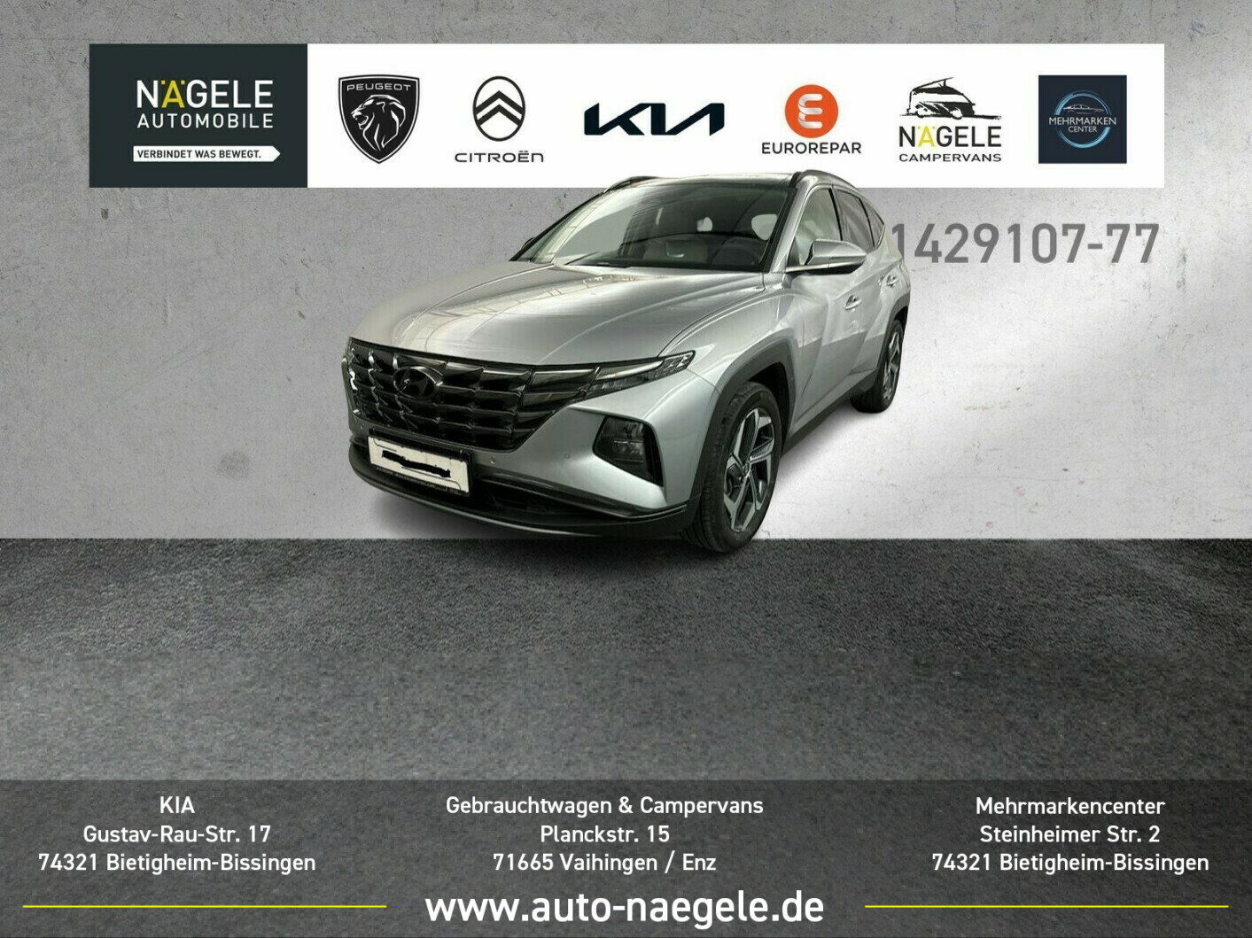 Tucson 1.6 T-GDI Hybrid 4WD Prime| Navi/Autom.