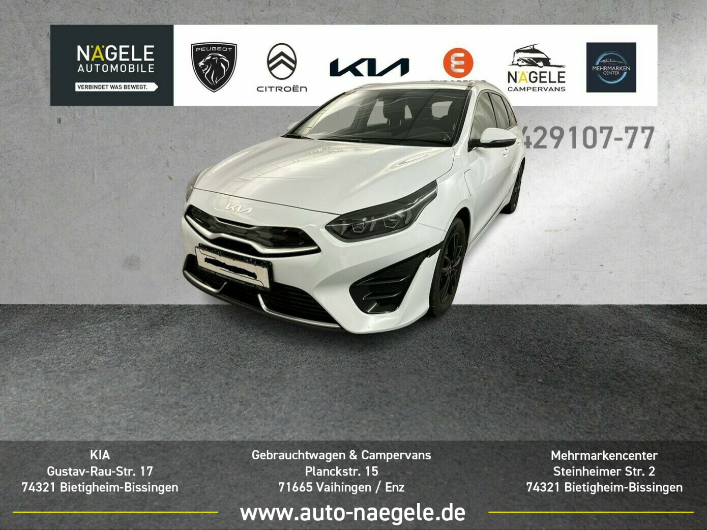 Ceed 1.6PHEV Vision|LED+ACC+CARPLAY+SHZ+LENKHEIZ