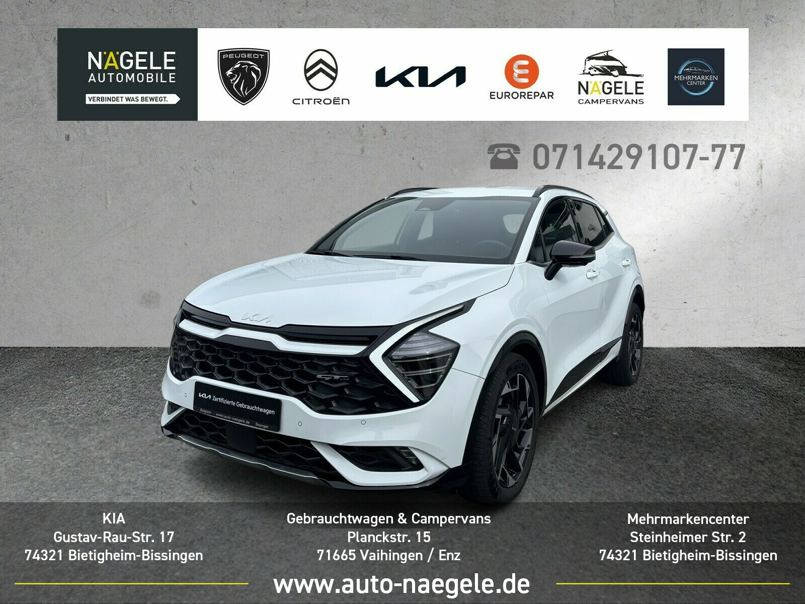 Sportage 4WD GT-Line|ACC+NAVI+360°+LED+SITZVENTI