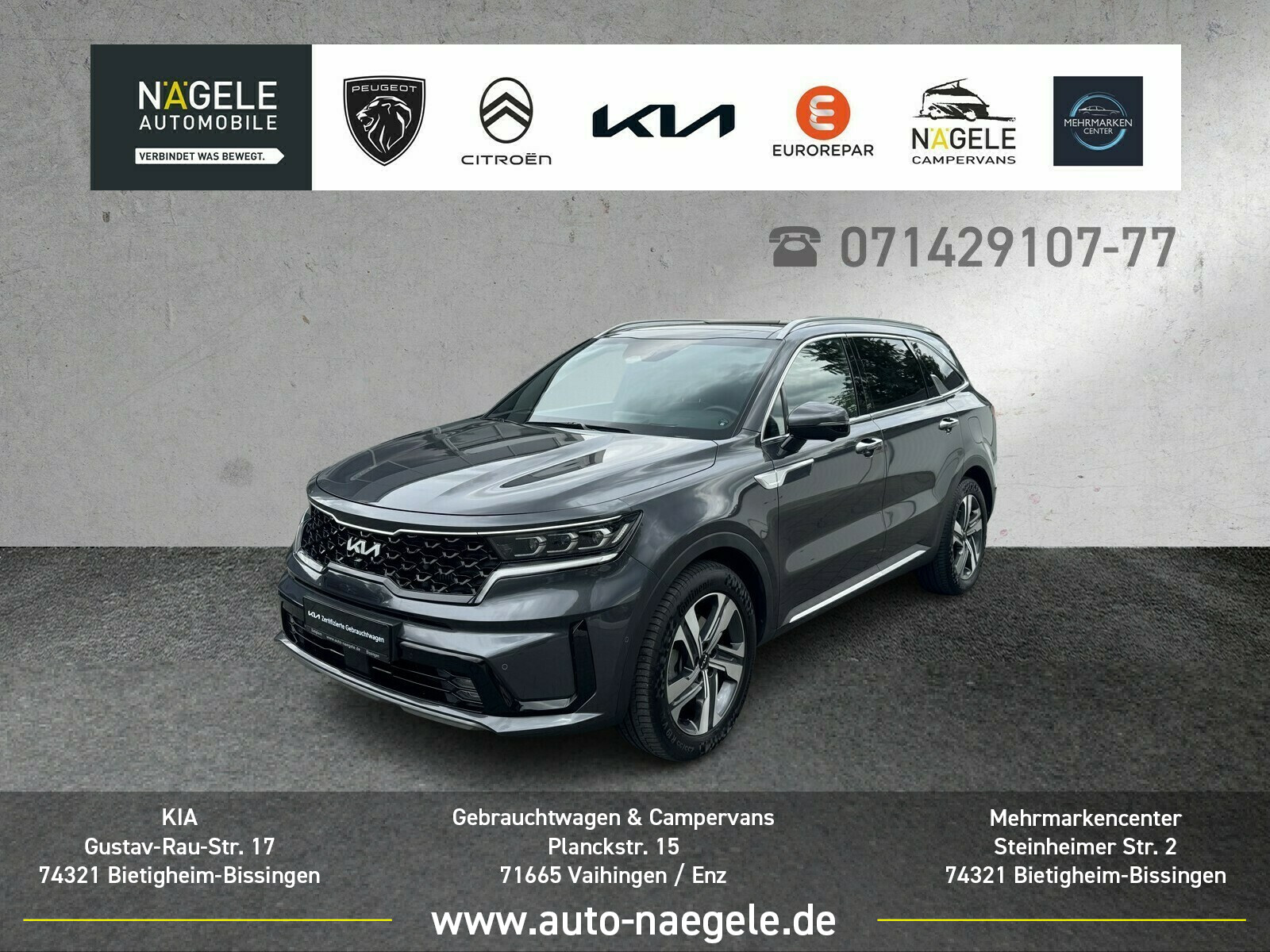Sorento 1.6 T-GDI PHEV Platinum 4WD+ACC+Pano LED