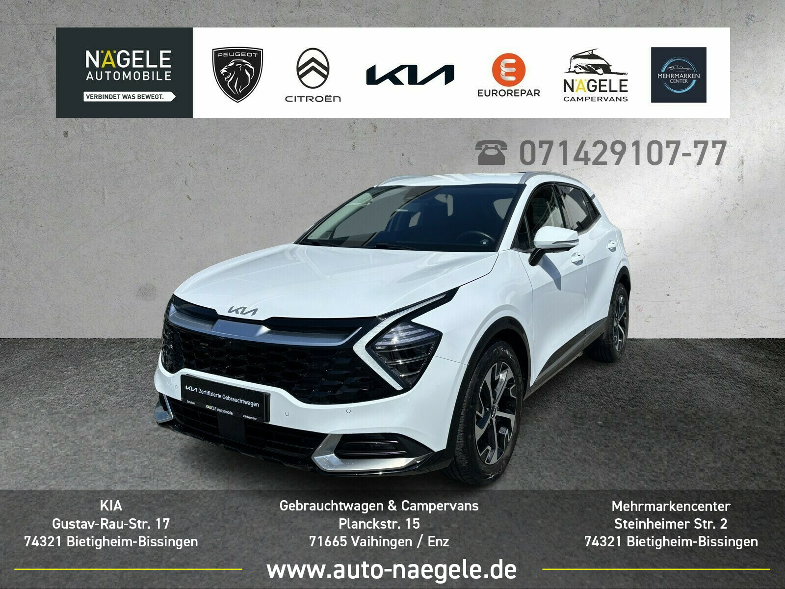 Sportage 1.6 T-GDI Mild-Hybrid DCT Spirit|Navi