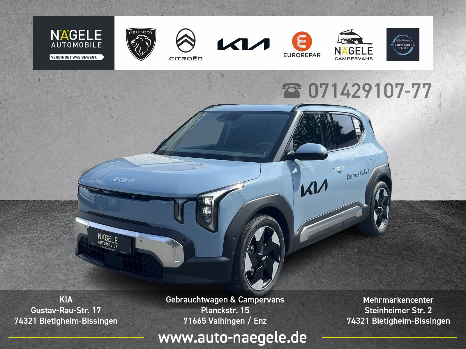 EV2 Elektro 42,2 kWh Earth+4Sitz+Sound+WP+V2L