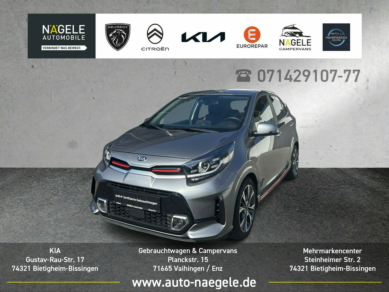 Picanto 1.2 GT Line|Automatik|Navi|Kamera