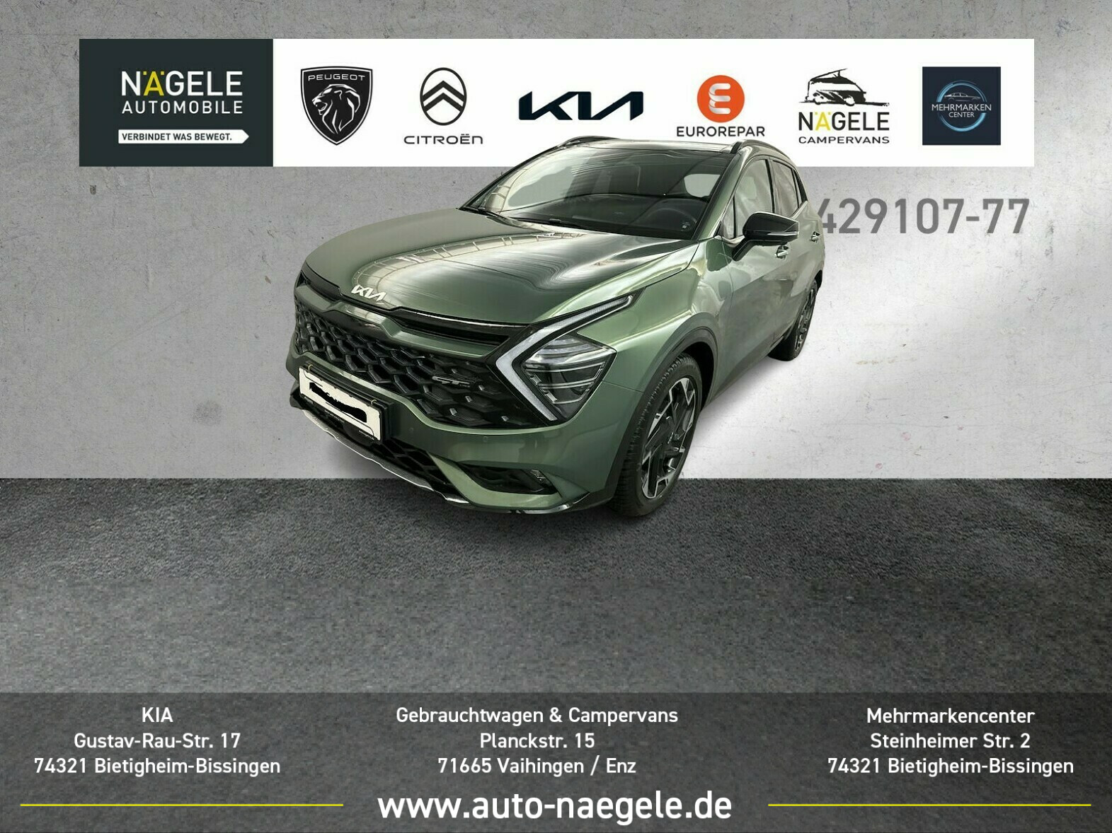 Sportage 1.6 TGDI GT-Line 4WD|NAVI+ACC+360°+PANO