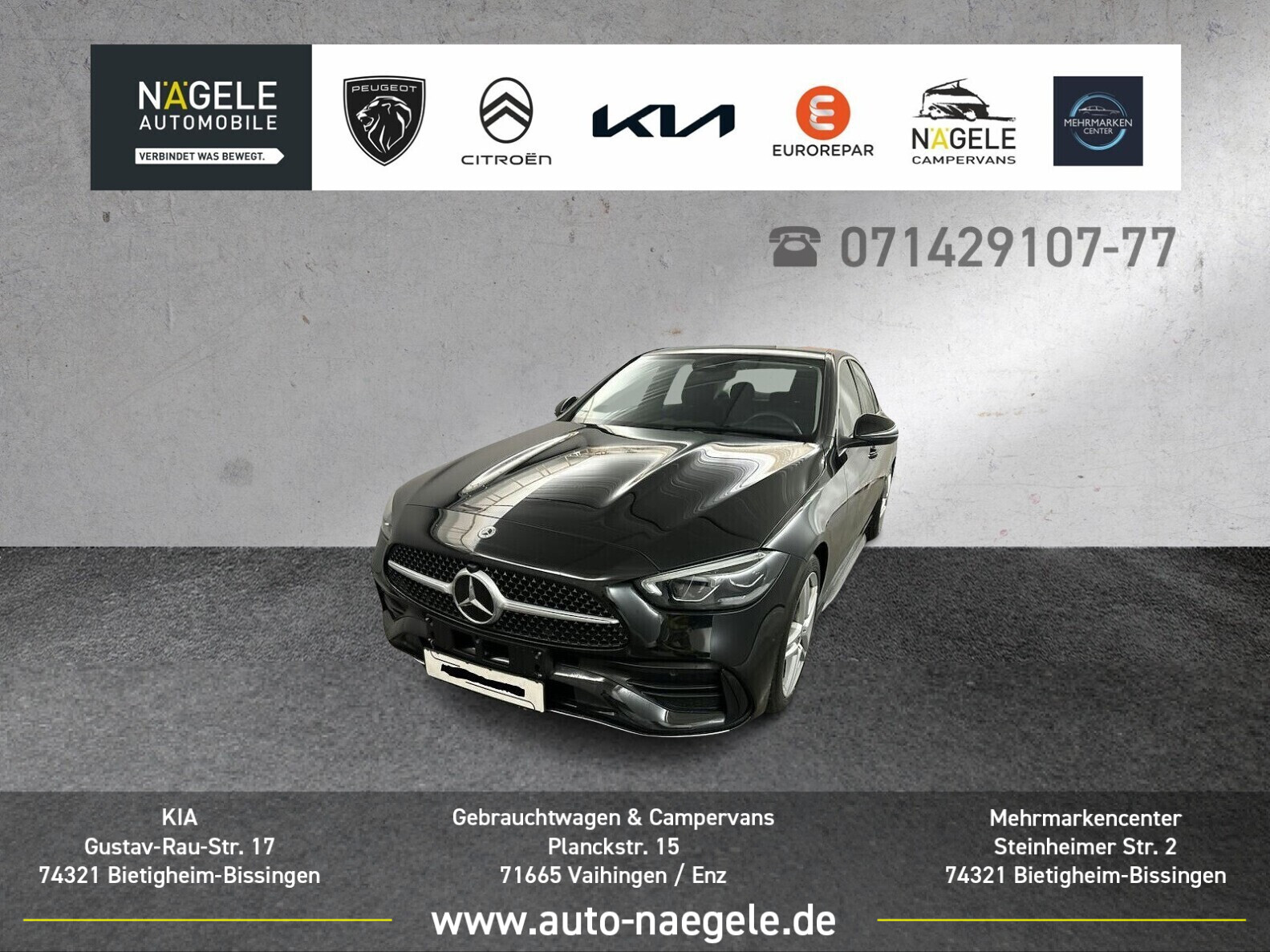 C 200 AMG Line|AMBIENTE+HEAD-UP+ACC+AHK+PANORAMA