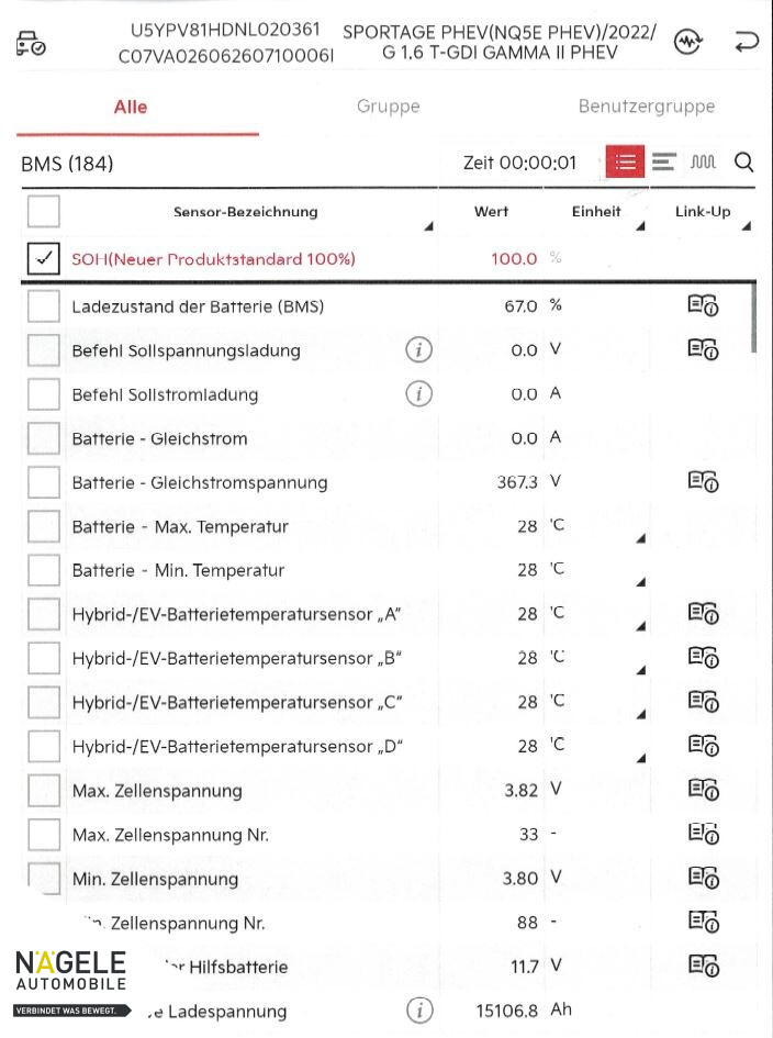 Sportage 1.6 T-GDI Plug-in Hybrid|NAVI+SHZ+AHK