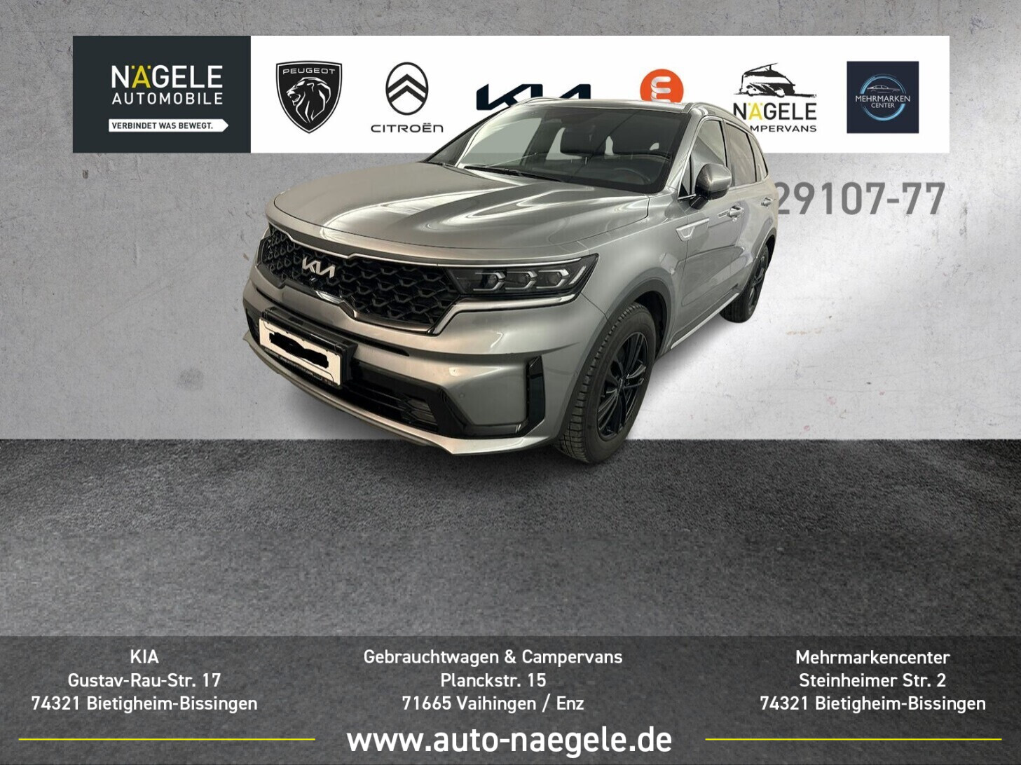 Sorento 2.2 CRDi 4WD Platinum|NAVI+HUD+NAPPA+AHK