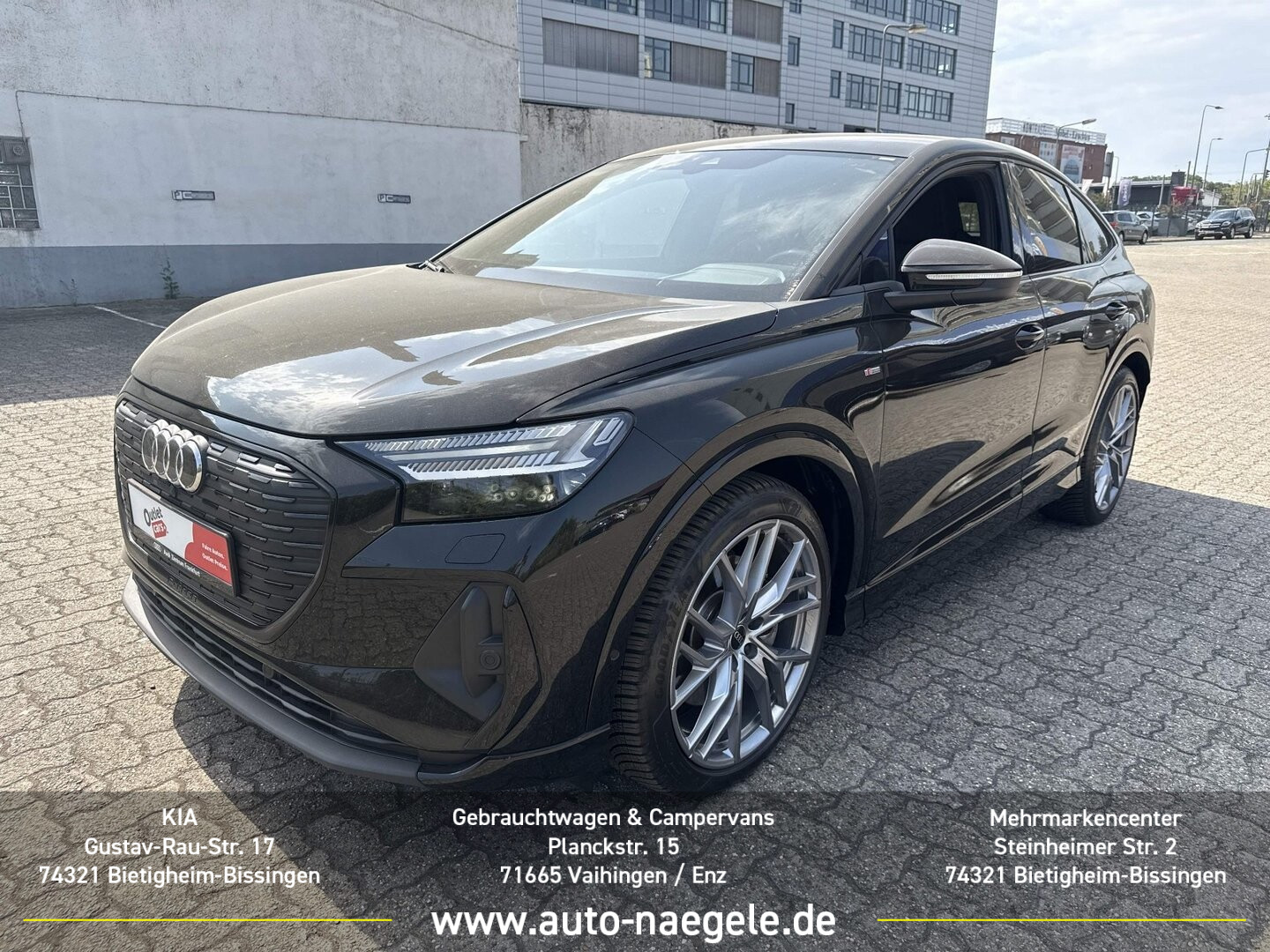 Q4 e-tron 40 77kwH Sportback S-Line+Matrix+Sonos