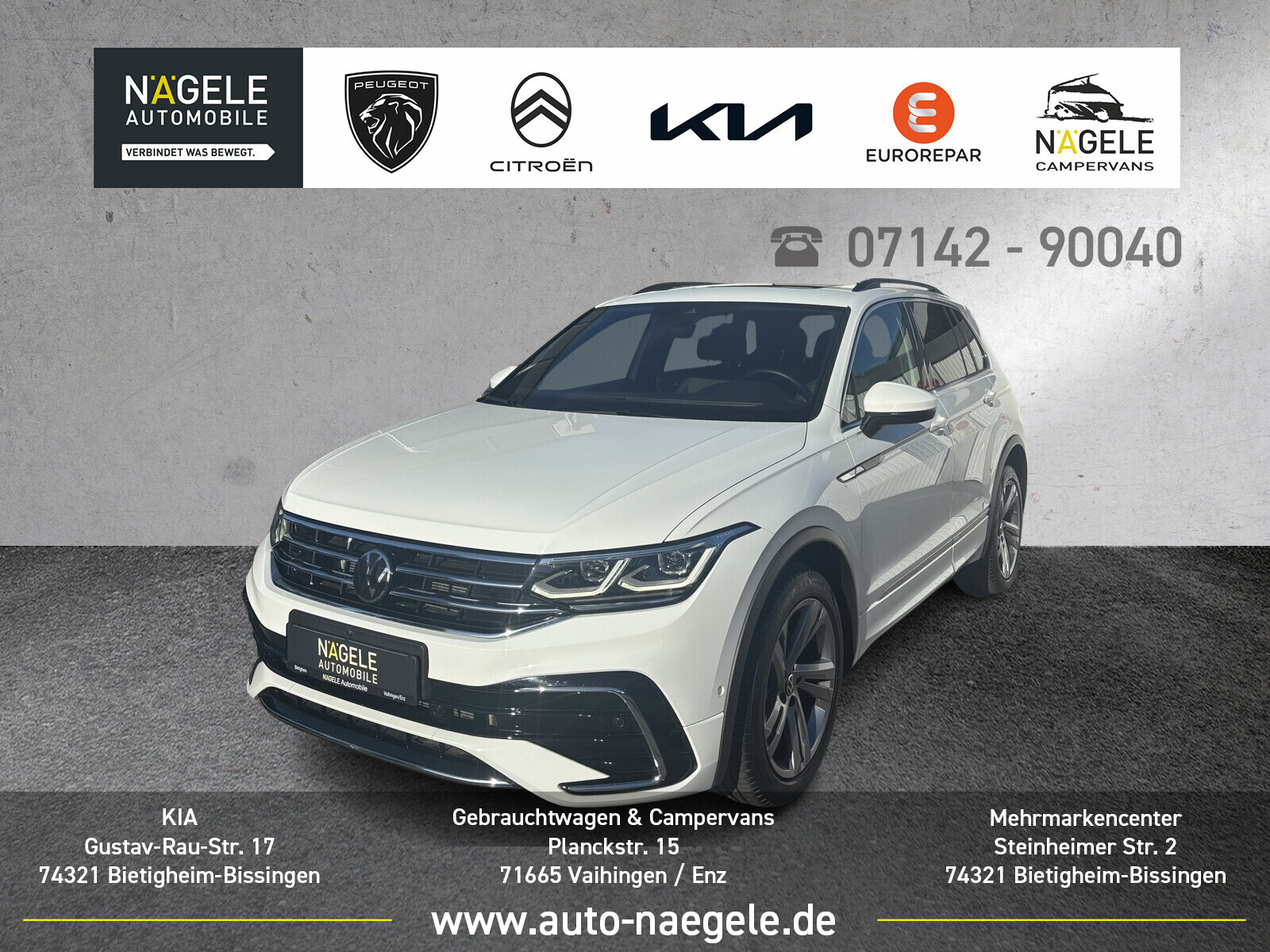 Tiguan 2.0 TDI R-Line 4Motion Automatik|AHK Navi