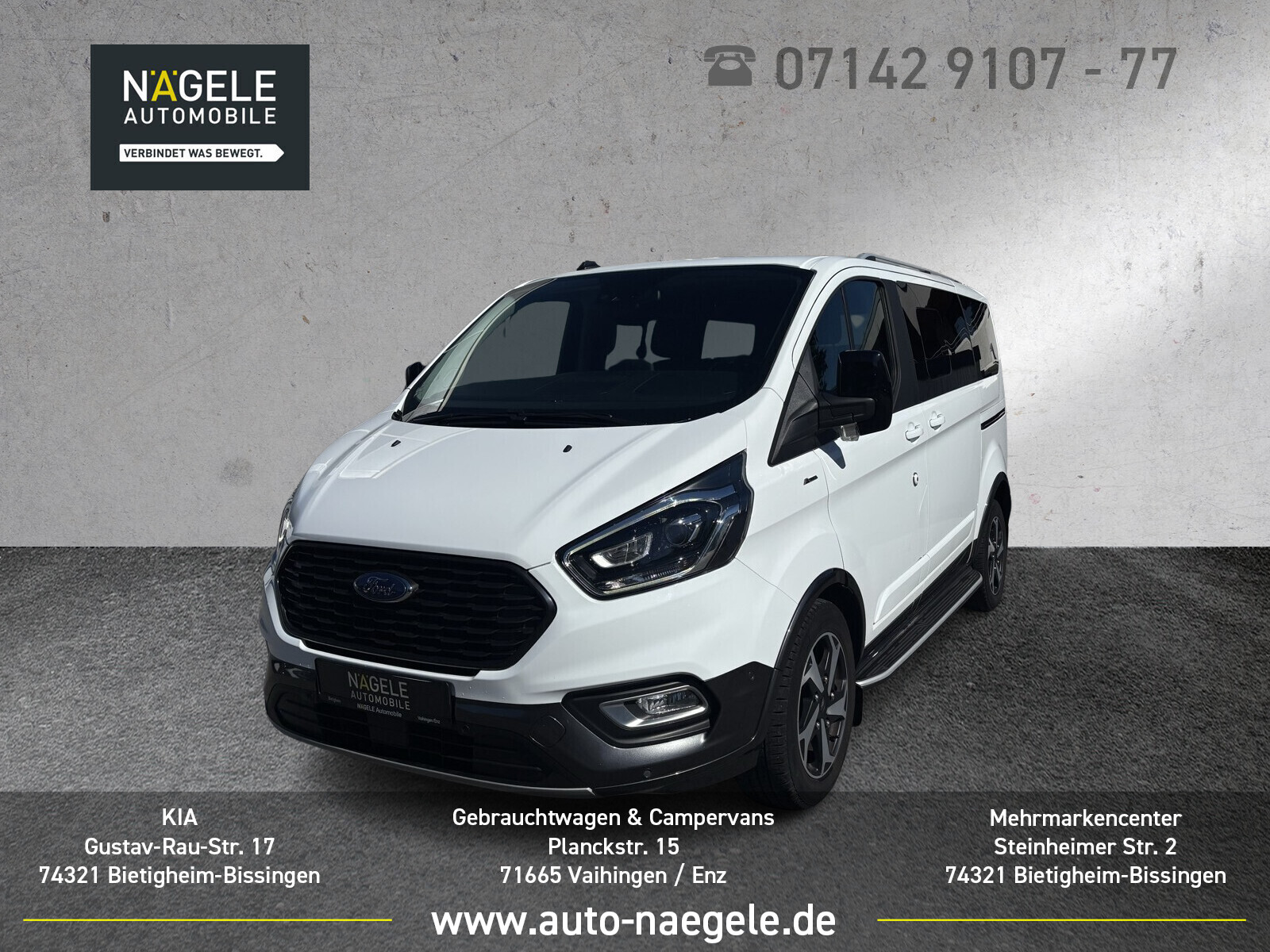 Tourneo Custom 2.0 TDCi 320 L1 Active+Navi+ACC