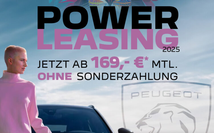  Peugeot Power Leasing