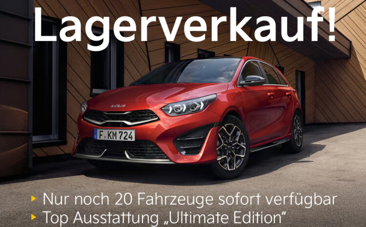  Kia Ceed Lagerverkauf