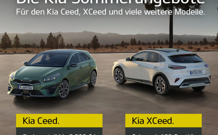  Kia Sommerangebote