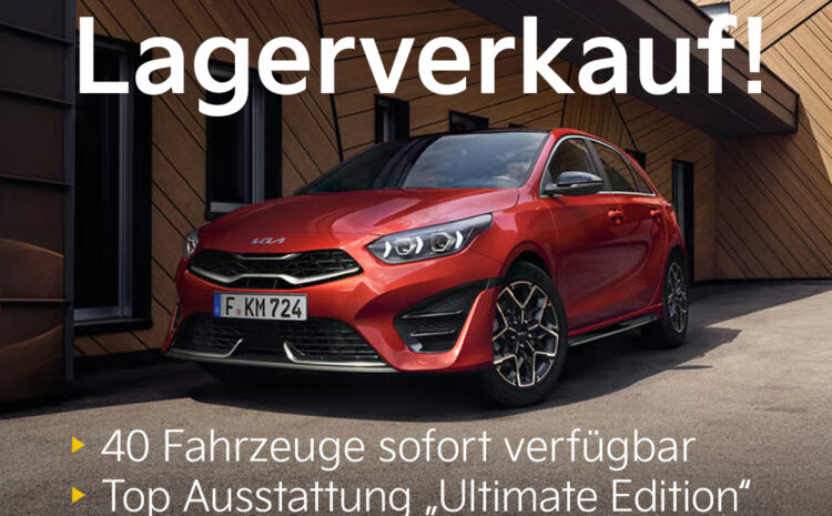  Kia Ceed Lagerverkauf