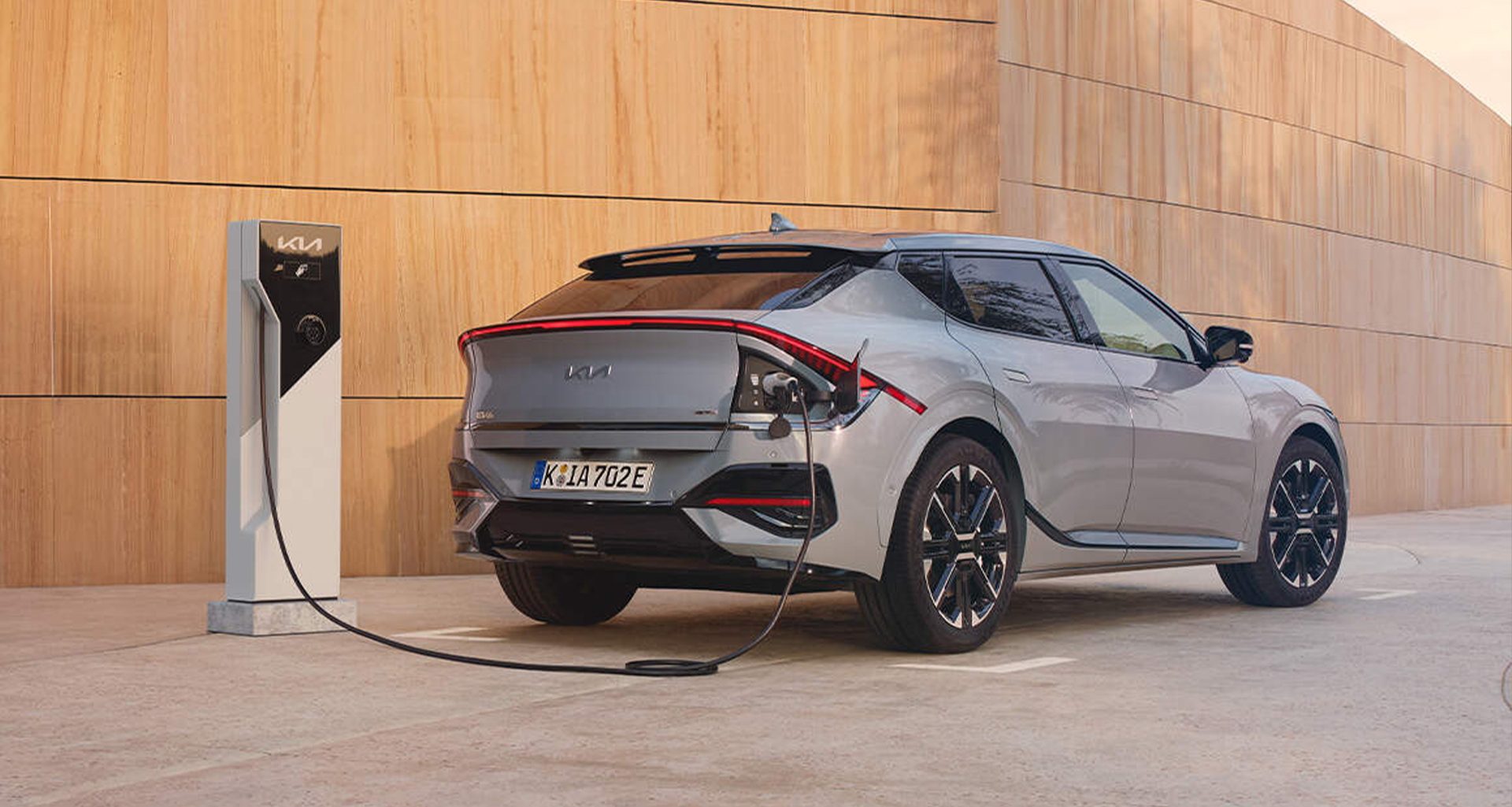 1Kia-Charge ev6 laden