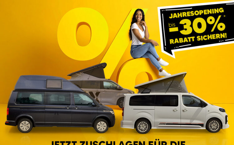  Campervans Jahresopening