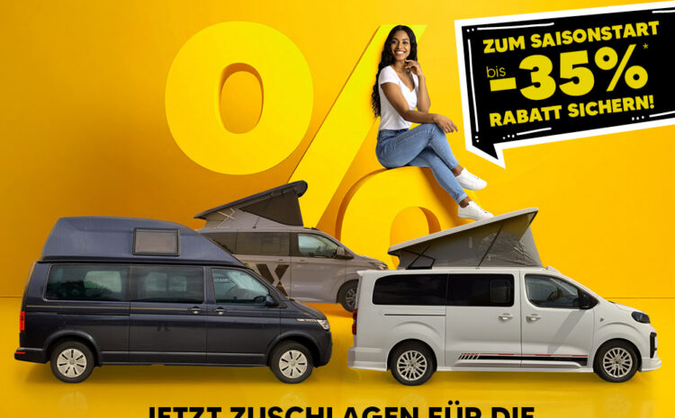  Campervans Jahresopening