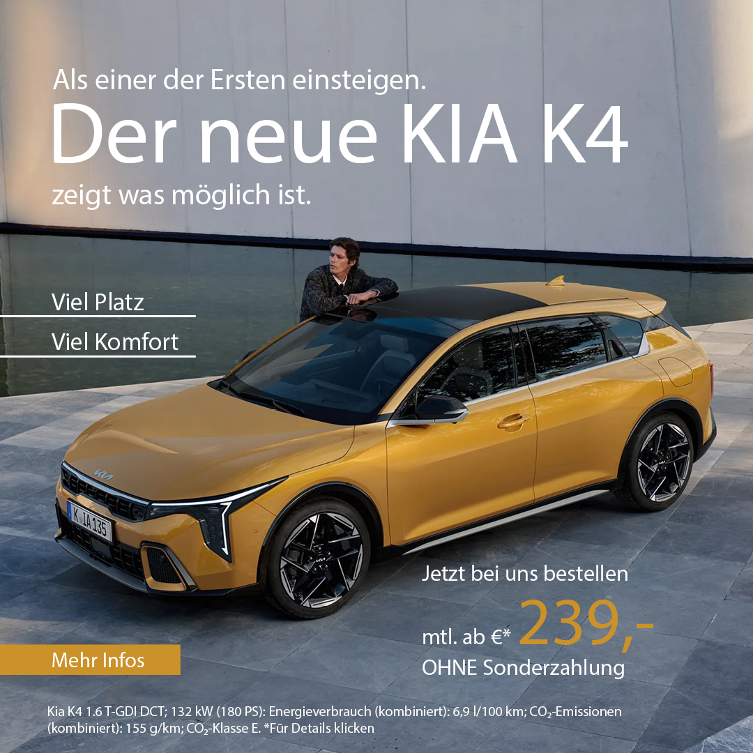 Der neue Kia K4 Der neue Kia K4