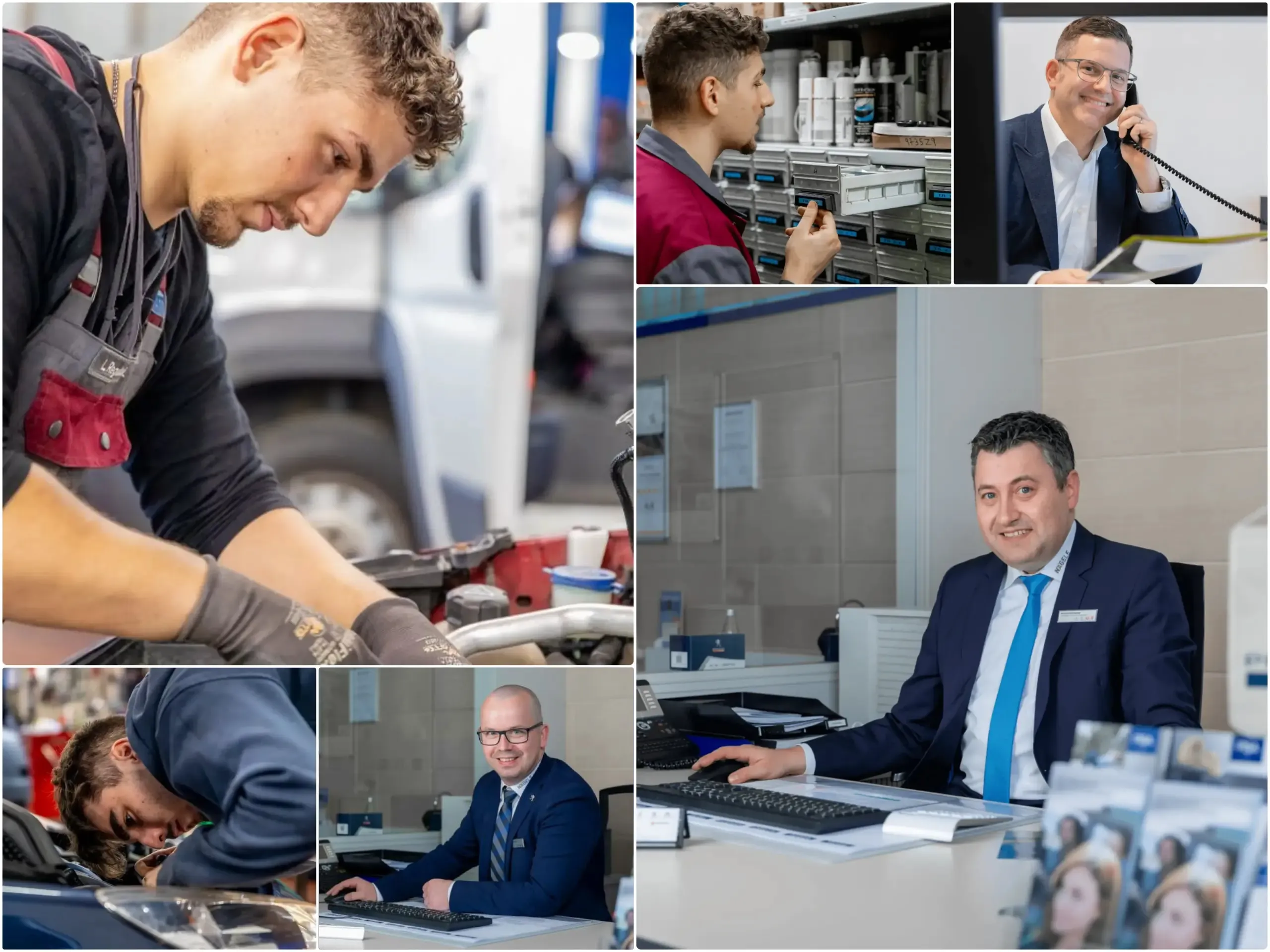 Bildkollage Über uns