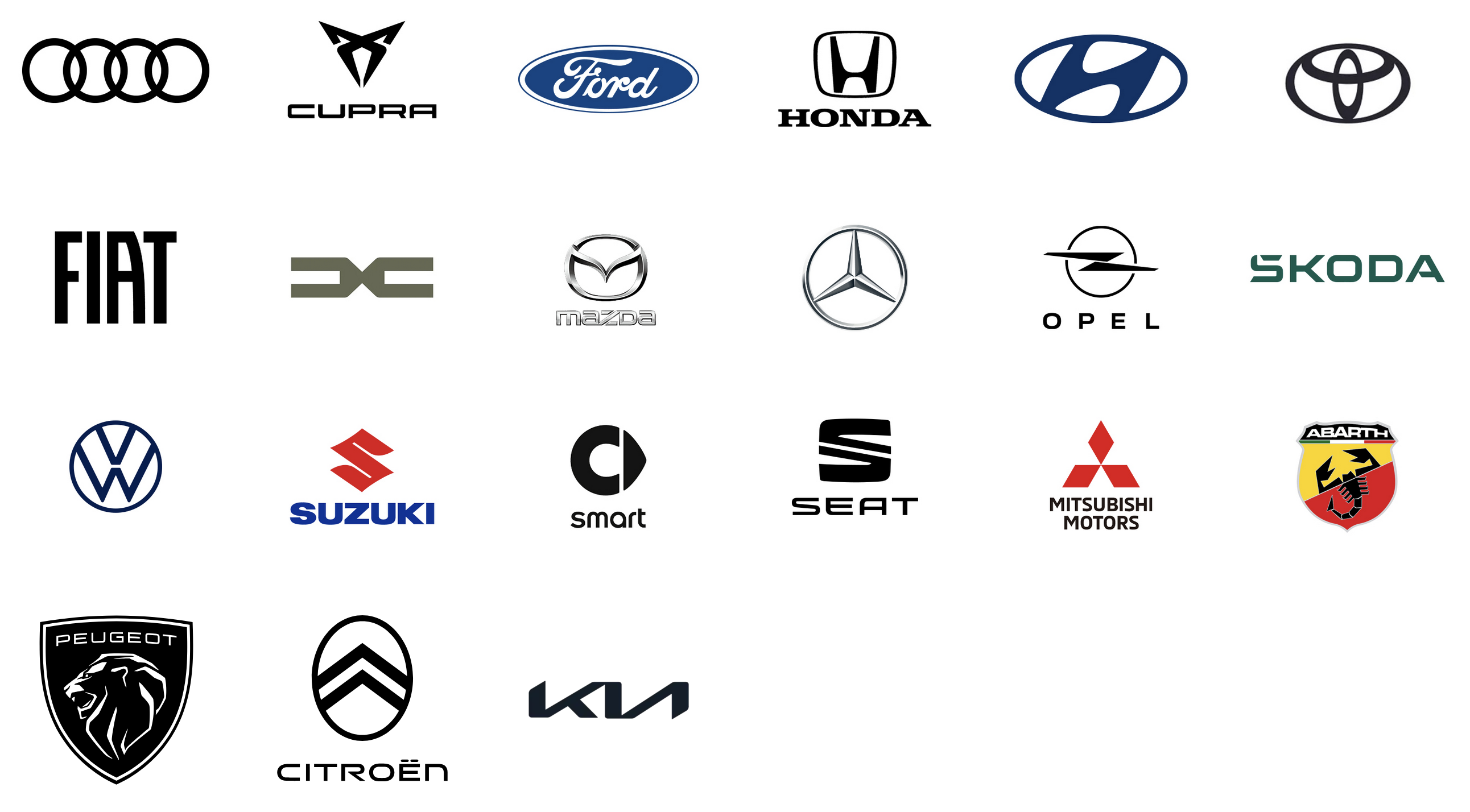 Markenlogos Mehrmarkencenter