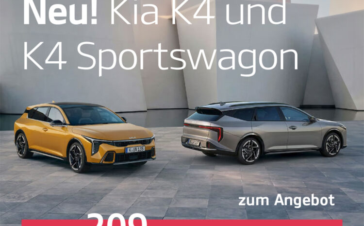 Neu! Kia K4 und K4 Sportswagon