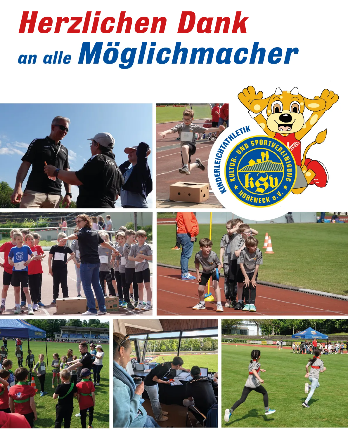 kinderleichtathletik fest ksv hoheneck