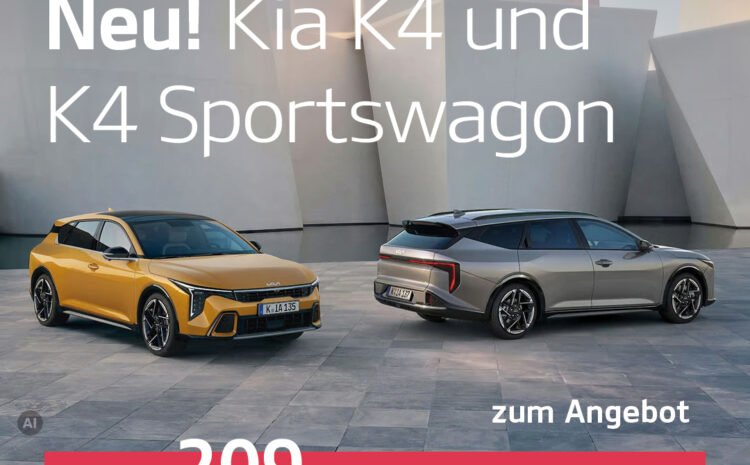  Neu! Kia K4 und K4 Sportswagon